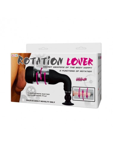 ROTATION LOVER MASTURBADOR AUTOMATICO C/ADATADOR