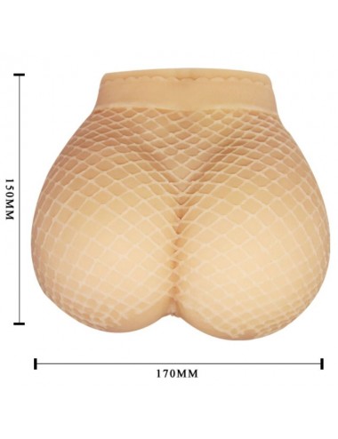 BAILE VAGINA Y ANO REALISTICOS CON MALLA