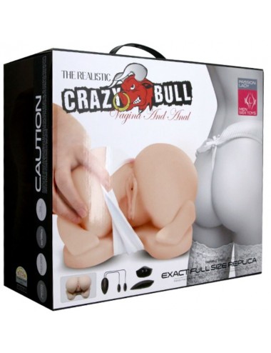 CRAZY BULL - DOPPIO TUNNEL REALISTICO IN STILE DA CANE BUTT
