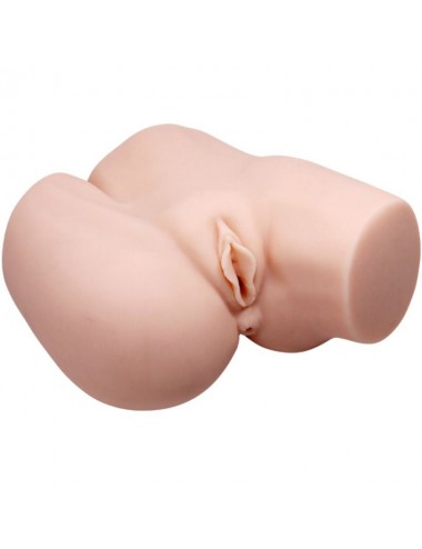 CRAZY BULL - ANO E VAGINA REALISTICI CON VIBRAZIONE DOPPIO PIACERE