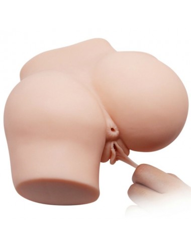 CRAZY BULL - ANO E VAGINA REALISTICI CON VIBRAZIONE DOPPIO PIACERE