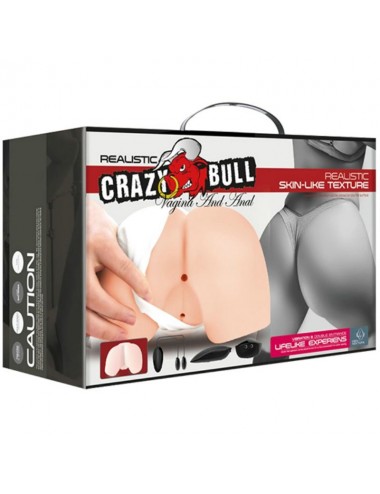 CRAZY BULL - ANO E VAGINA REALISTICI CON POSTURA VIBRANTE 4