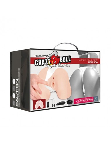 CRAZY BULL - ANO E VAGINA REALISTICI CON POSTURA VIBRANTE 5