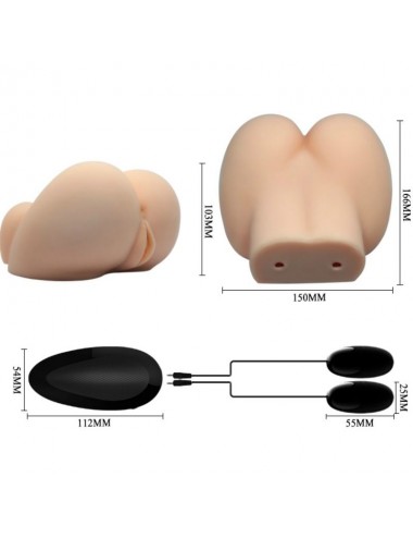 CRAZY BULL - ANO E VAGINA REALISTICI CON POSTURA VIBRANTE 6