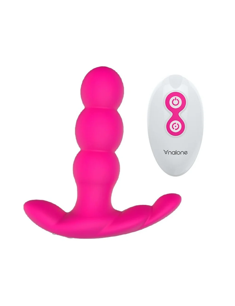 TELECOMANDO ANALE VIBRATORE PERLA NALONE NERO TELECOMANDO ANALE VIBRATORE PERLA NALONE NERO