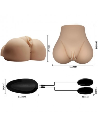 CRAZY BULL - ANO E VAGINA REALISTICI CON POSTURA VIBRANTE 7