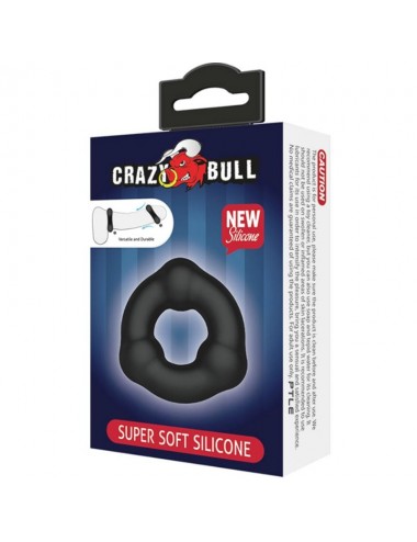 CRAZY BULL - ANELLO IN SILICONE NODULATO SUPER MORBIDO
