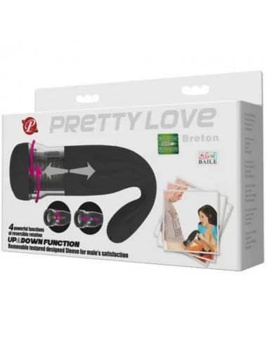 PRETTY LOVE MASTURBADOR RECARGABLE MULTIFUNCIÓN BRETON