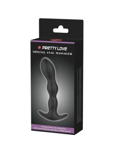 PRETTY LOVE MASAJEADOR ANAL 12 MODOS VIBRACION