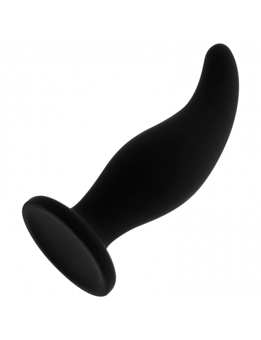 OHMAMA PLUG ANAL SILICONA CURVADO PUNTO P 12 CM