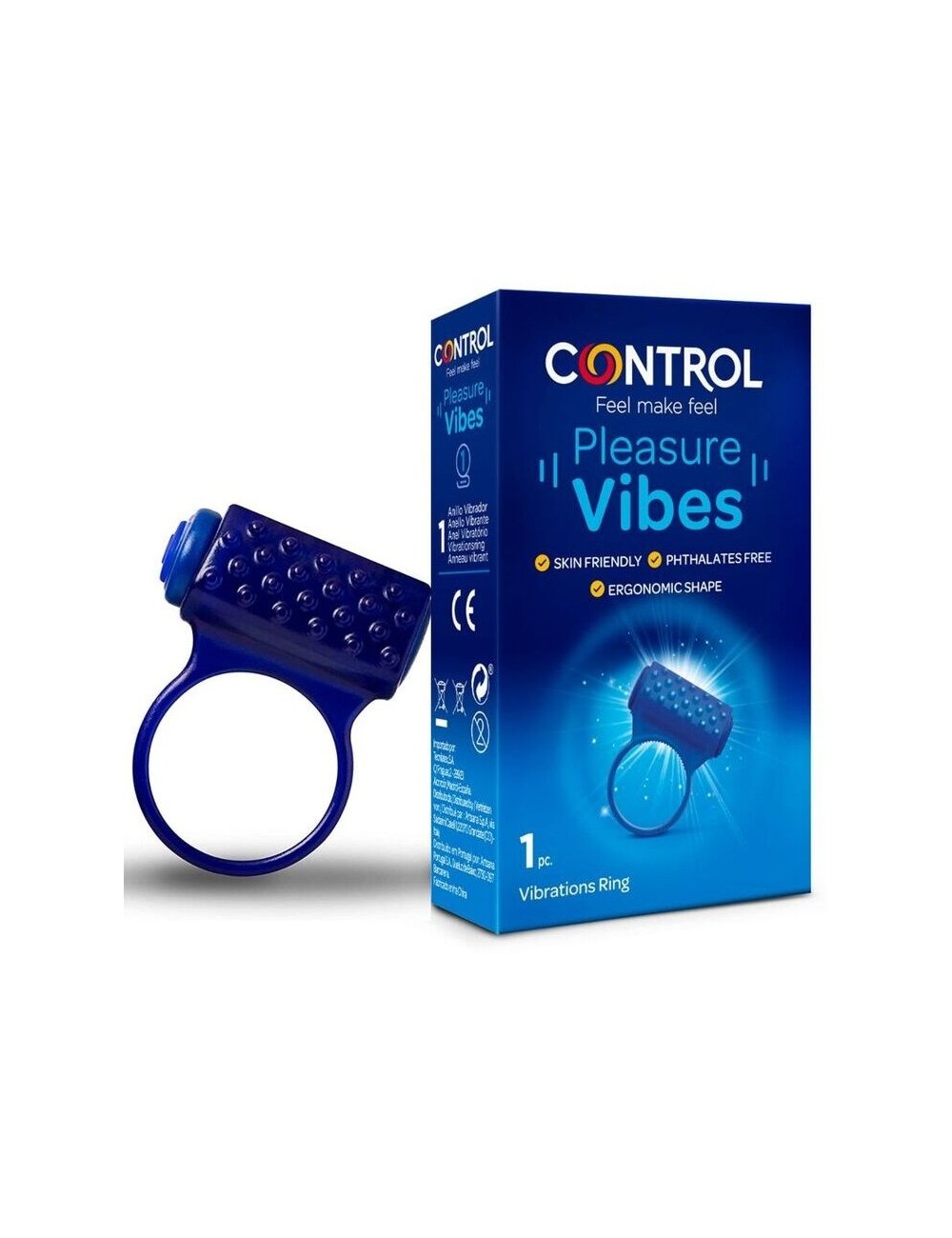 ANELLO VIBRANTE CONTROL PLEASURE VIBES