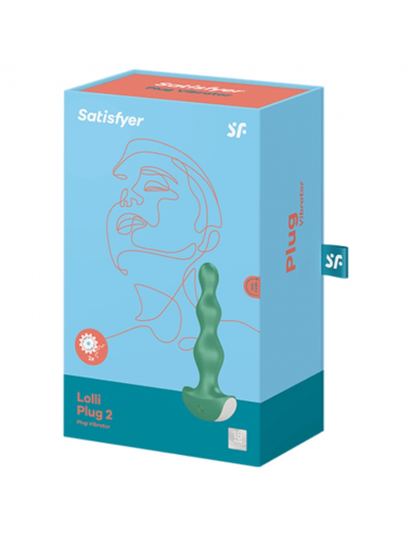 VIBRATORE SATISFYER LOLLI PLUG 2 PLUG - VERDE