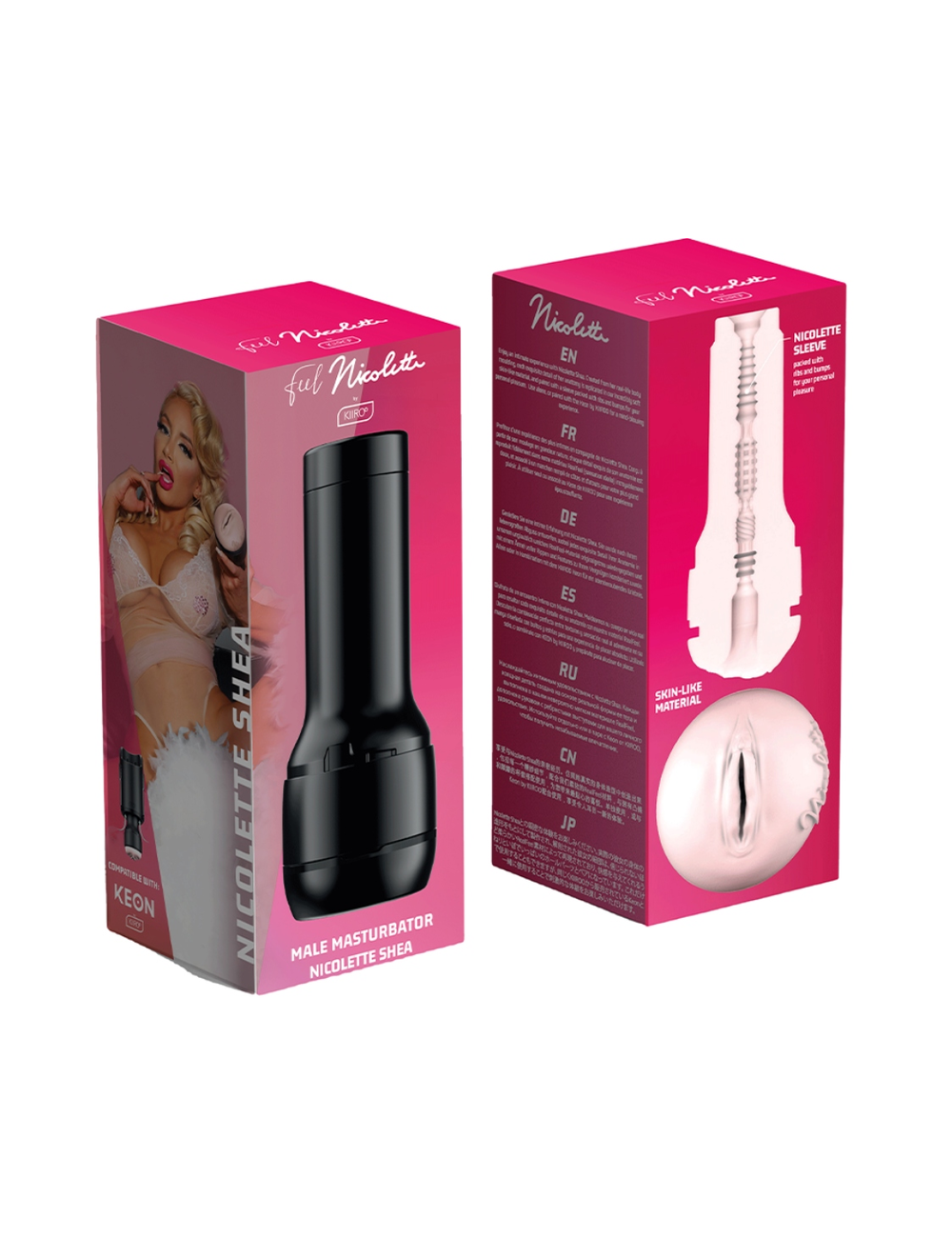 KIIROO FEEL NICOLETTE SHEA BY KIIROO STARS COLLECTION STROKERS KIIROO FEEL NICOLETTE SHEA BY KIIROO STARS COLLECTION STROKERS