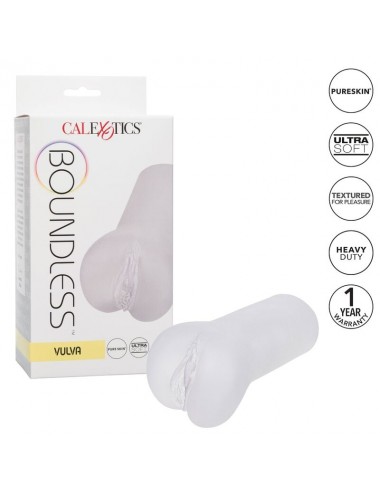 CALEX BOUNDLESS VULVA STROKER - TRASPARENTE