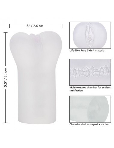 CALEX BOUNDLESS VULVA STROKER - TRASPARENTE