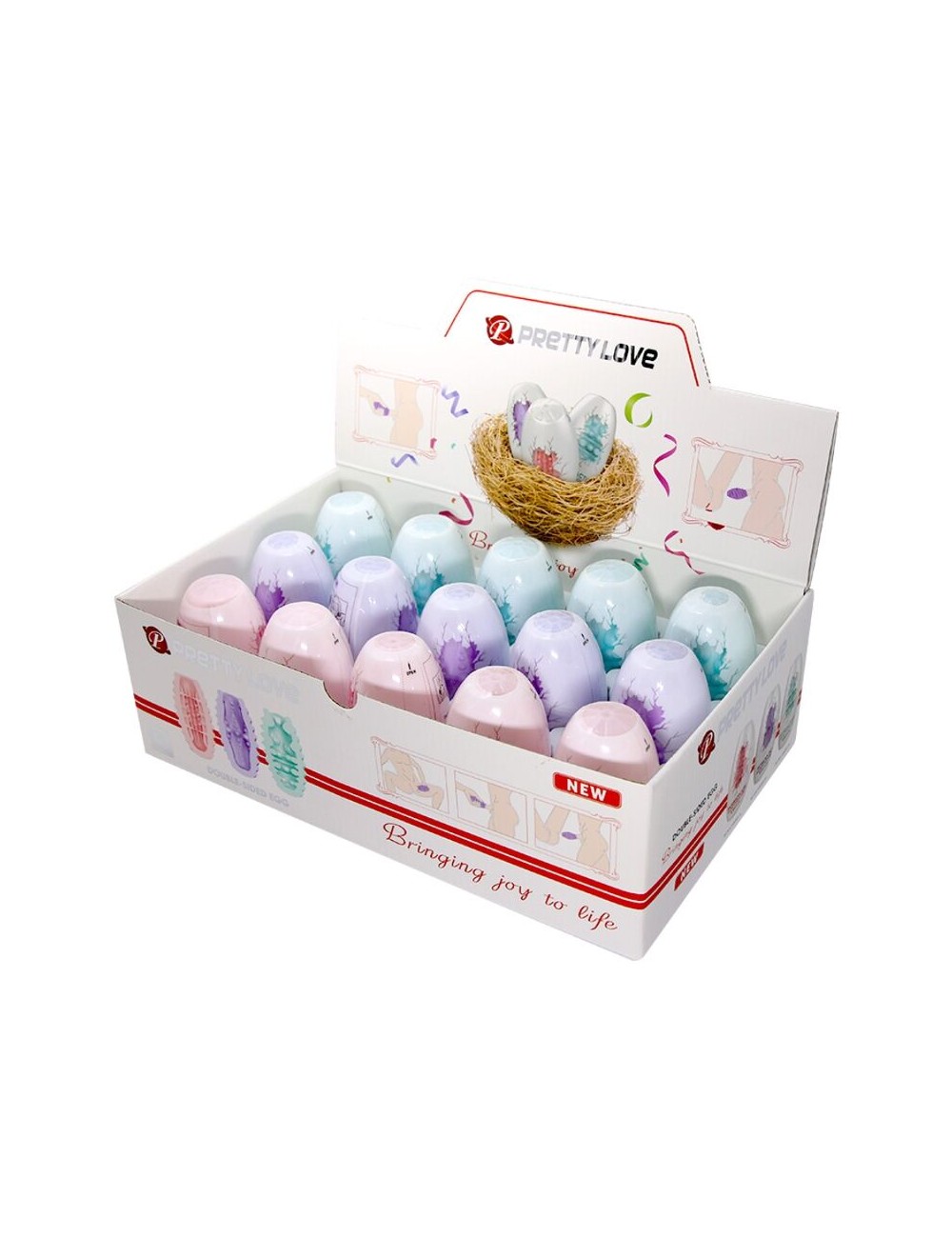 UOVO A DOPPIA FACCIA PRETTY LOVE - 15 PEZZI UOVO A DOPPIA FACCIA PRETTY LOVE - 15 PEZZI