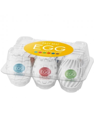 TENGA EASY BEAT 6 PACCHETTO UOVA STROKER