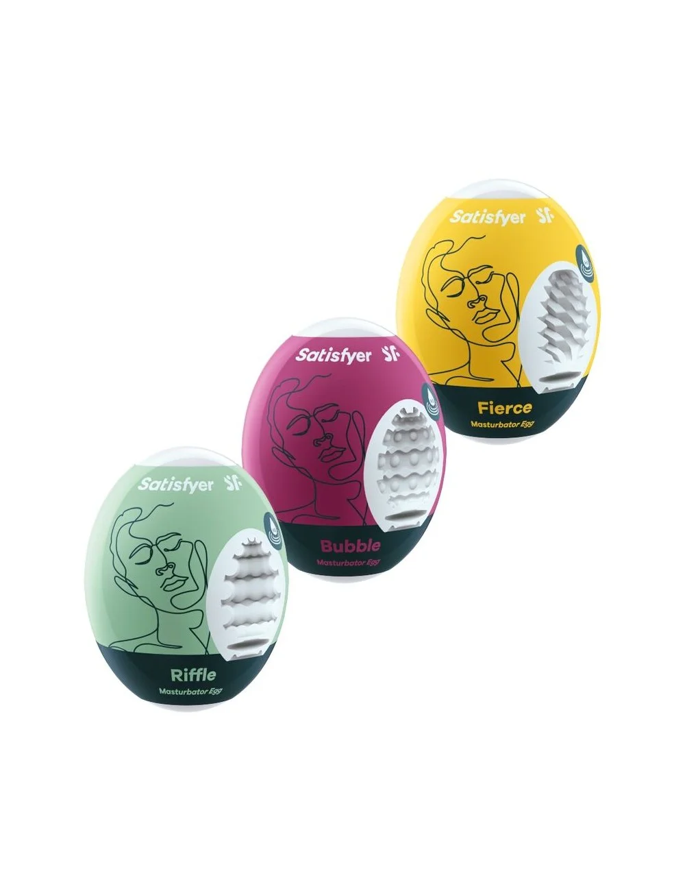 SATISFYER 3 UOVA MASTURBATORE - FUCILE SATISFYER 3 UOVA MASTURBATORE - FUCILE
