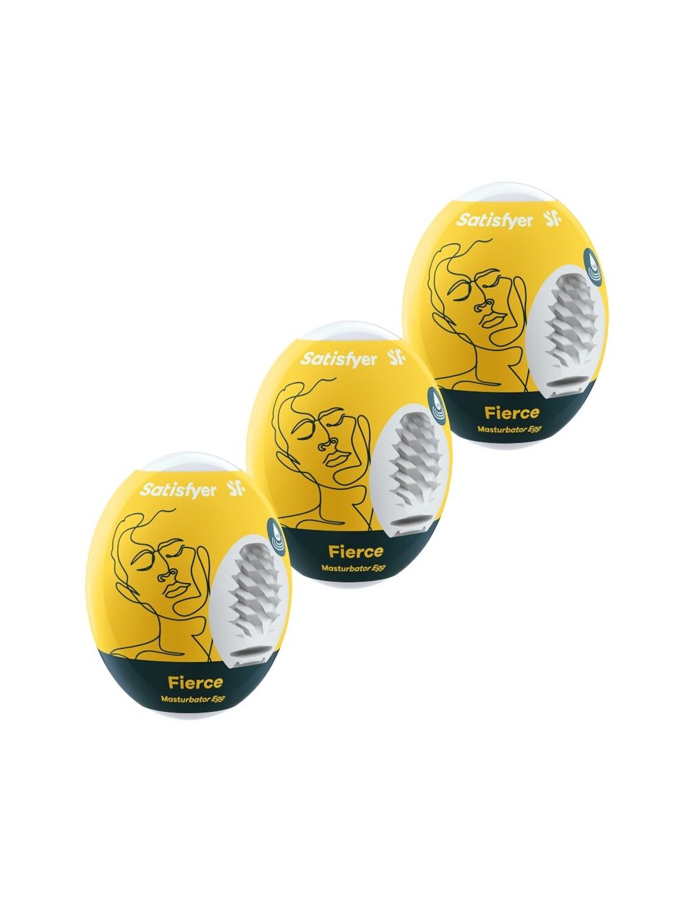 SATISFYER 3 UOVA MASTURBATORE - FEROCE SATISFYER 3 UOVA MASTURBATORE - FEROCE