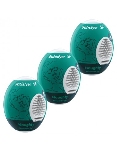SATISFYER 3 UOVA MASTURBATORE - CRICCO