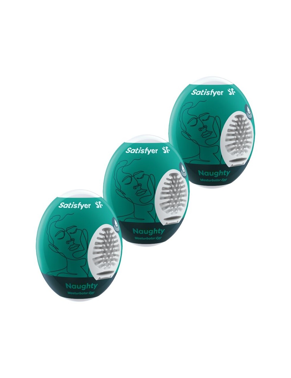 SATISFYER 3 UOVA MASTURBATORE - CRICCO SATISFYER 3 UOVA MASTURBATORE - CRICCO