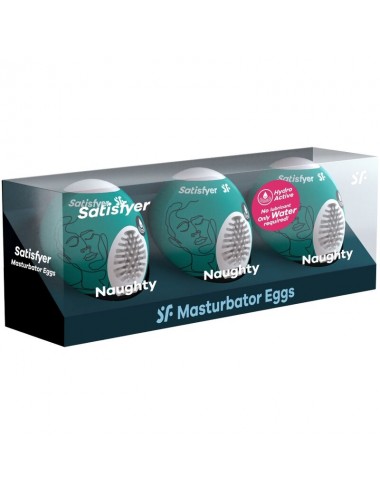 SATISFYER 3 UOVA MASTURBATORE - CRICCO