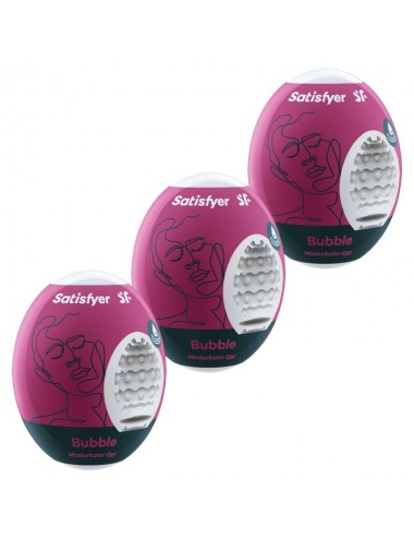 SATISFYER 3 UOVA MASTURBATORE - BOLLA