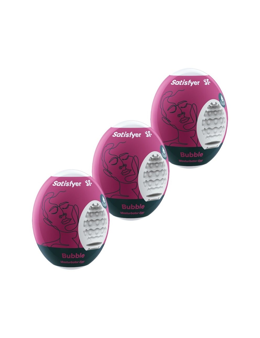 SATISFYER 3 UOVA MASTURBATORE - BOLLA SATISFYER 3 UOVA MASTURBATORE - BOLLA