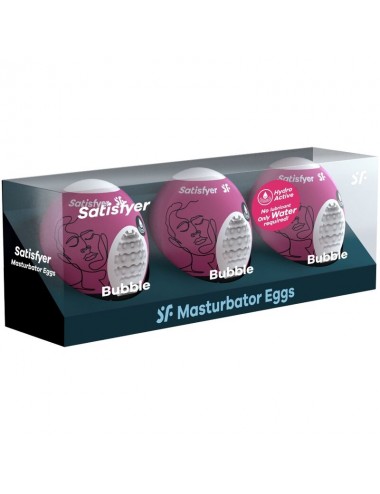 SATISFYER 3 UOVA MASTURBATORE - BOLLA