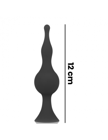 SET DI TAPPI ANALI IN SILICONE OHMAMA - NERO