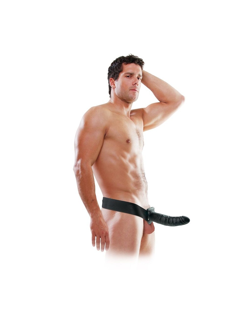 FANTASIA FETISH 19 CM CAVO CON CINTURINO NERO