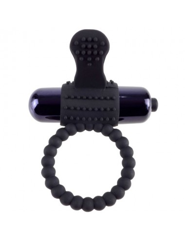 FANTASIA C-RING VIBRANTE IN SILICONE SUPER RING NERO