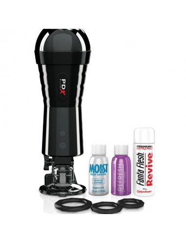 PDX ELITE - STROKER VIBRANTE DEL COMPRESSORE DEL CAZZO