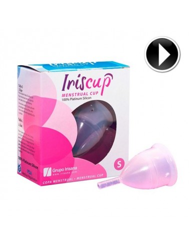 IRISCUP COPPETTA MESTRUALE PICCOLA ROSA