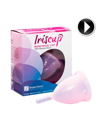 IRISCUP COPPETTA MESTRUALE GRANDE ROSA