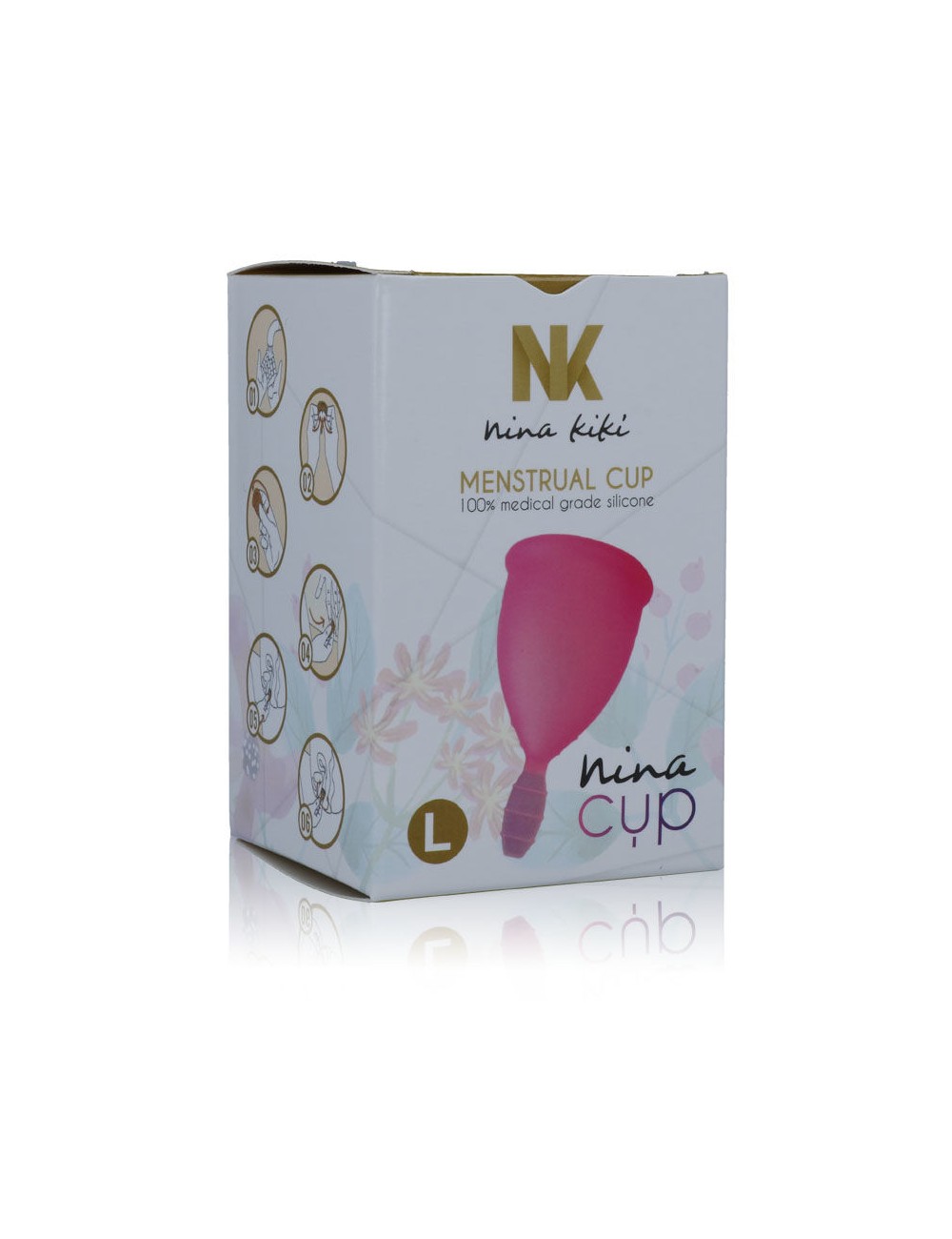 COPPA NINA COPPA MESTRUALE TAGLIA L ROSA COPPA NINA COPPA MESTRUALE TAGLIA L ROSA