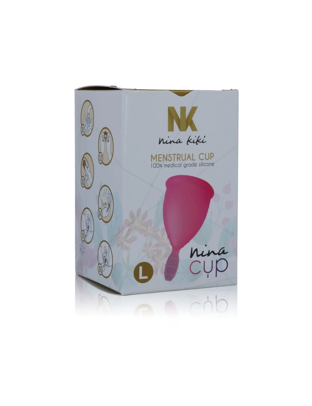 COPPA NINA COPPA MESTRUALE TAGLIA L ROSA COPPA NINA COPPA MESTRUALE TAGLIA L ROSA