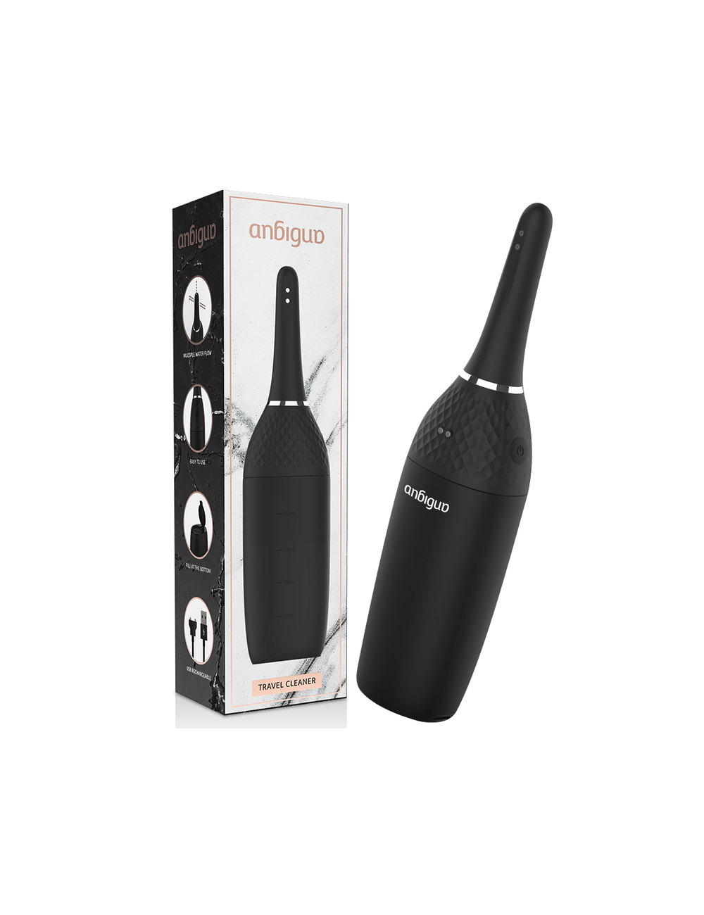 ANBIGUO ULTIMATE AUTOMATIC DOUCHE ANAL CLEANER  BLACK