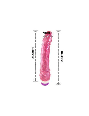VIBRATORE BAILE BASIC LINE COLORE ROSSO