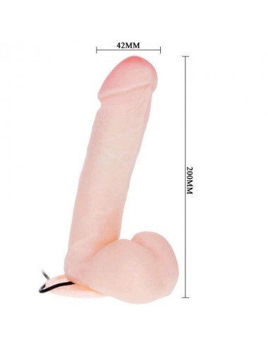 BAILE DILDO REALISTICO CON VIBRACION 20 CM
