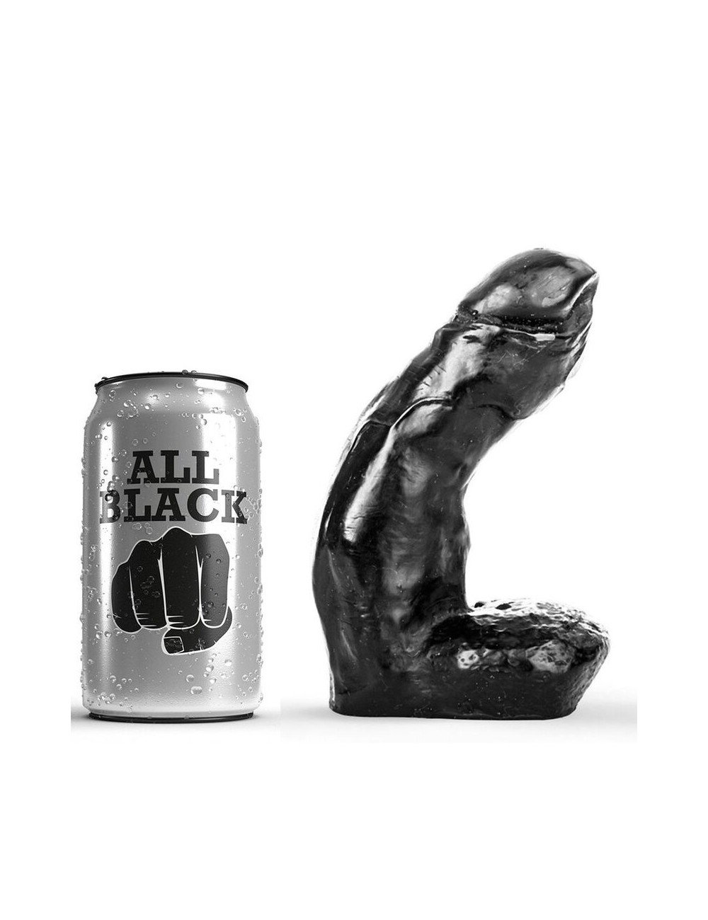 DILDO TUTTO NERO 15CM DILDO TUTTO NERO 15CM