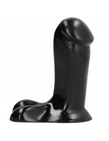 DILDO TUTTO NERO REALISTICO 14 CM