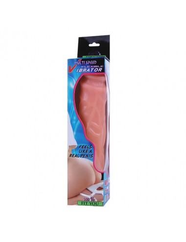 BAILE WAVES OF PLEASURE REALISTIC VIBRATING 25.5CM