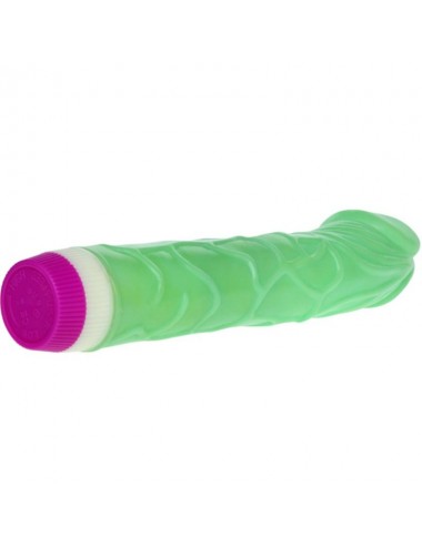 WAVES OF PLEASURE VIBRATOR 23 CM GREEN