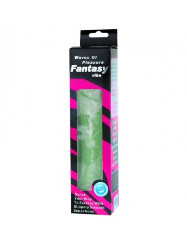 WAVES OF PLEASURE VIBRATOR 23 CM GREEN