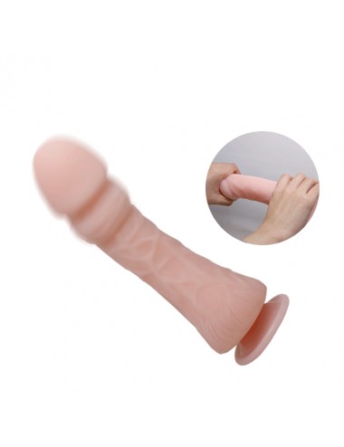THE BIG PENIS DILDO  CON VIBRACION NATURAL 23.5 CM