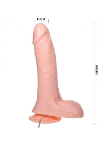 INFLATABLE DILDO HINCHABLE REALISTICO CON VENTOSA 19.3 CM