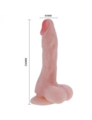 COCK DILDO REALISTICO NATURAL 21.6 CM