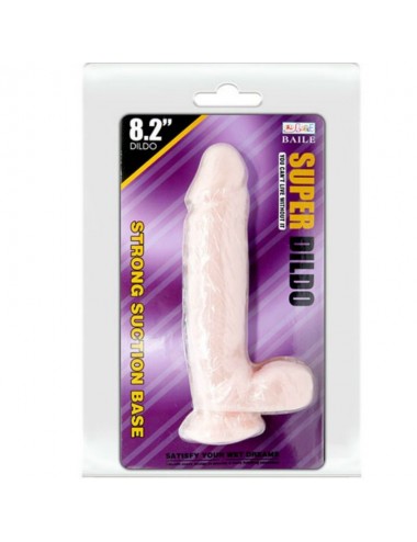 BAILE SUPER DILDO REALISTICO NATURAL 21.5 CM