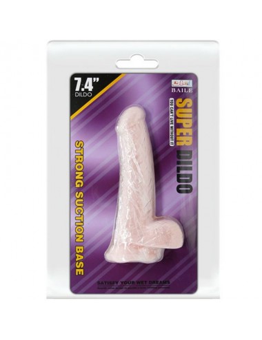BAILE SUPER DILDO REALISTICO NATURAL 18.8 CM